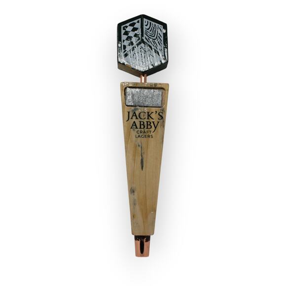 Jack's Abby Craft Lagers Beer Tap Handle 12" Framingham Massachusetts - Picture 5 of 7
